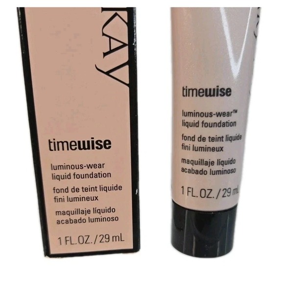 MARY KAY Timewise Luminous Wear Liquid Foundation 038699 Ivory 4 NIB - Picture 4 of 4